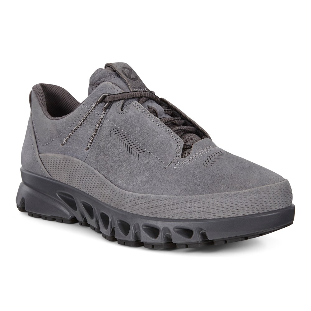 ECCO Mens Outdoor Shoes Dark Grey - Multi-Vent - YOD-391658